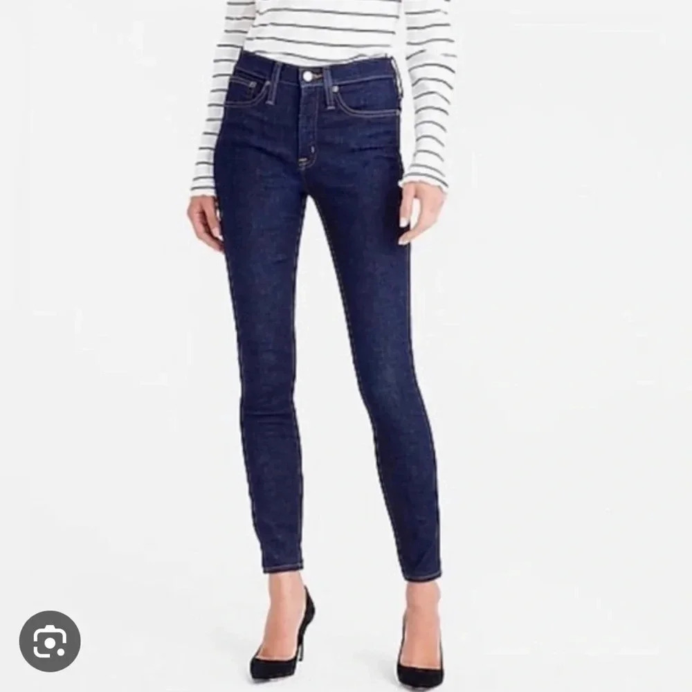 J. Crew Reid Skinny Jeans  Blue Size 27